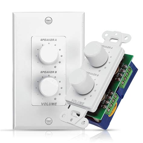 junction box speaker mount|speaker switch with volume control.